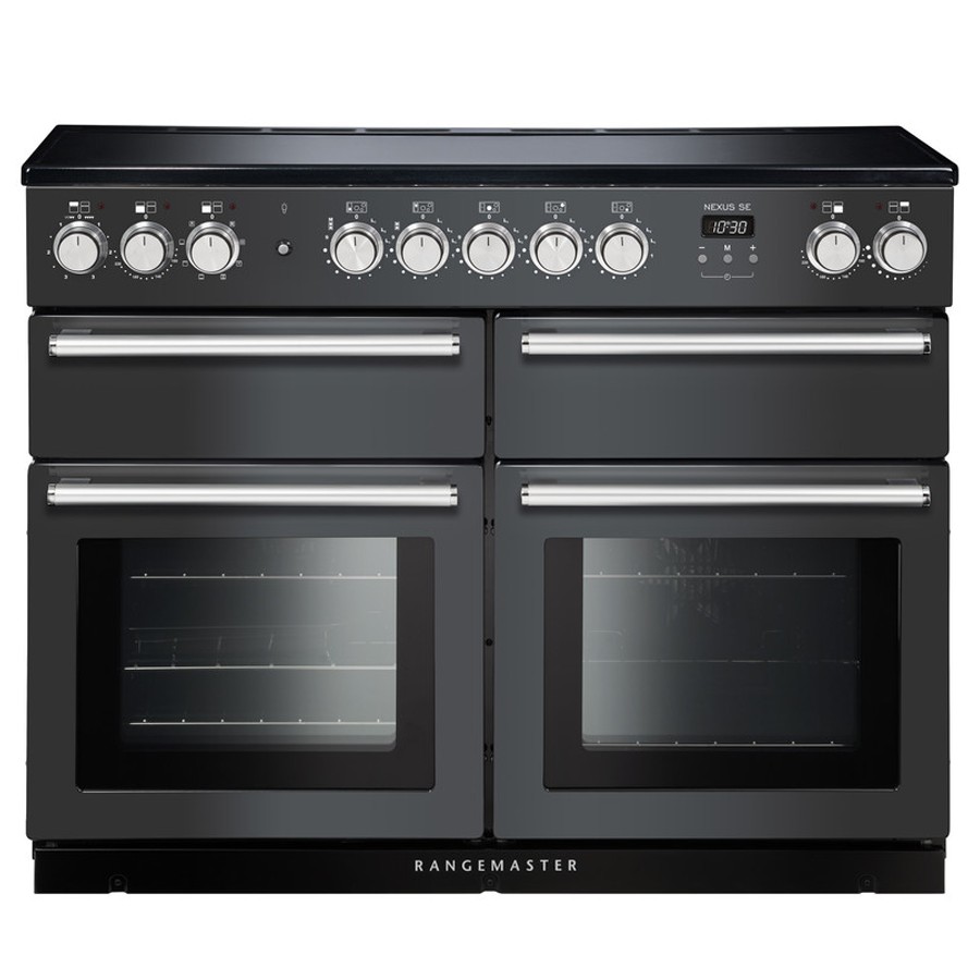 product image RangeM Nexus SE 110 IND. Slate Chrome H 90.5 / 93.0 cm x W 110.0 cm x D 64.6 cm