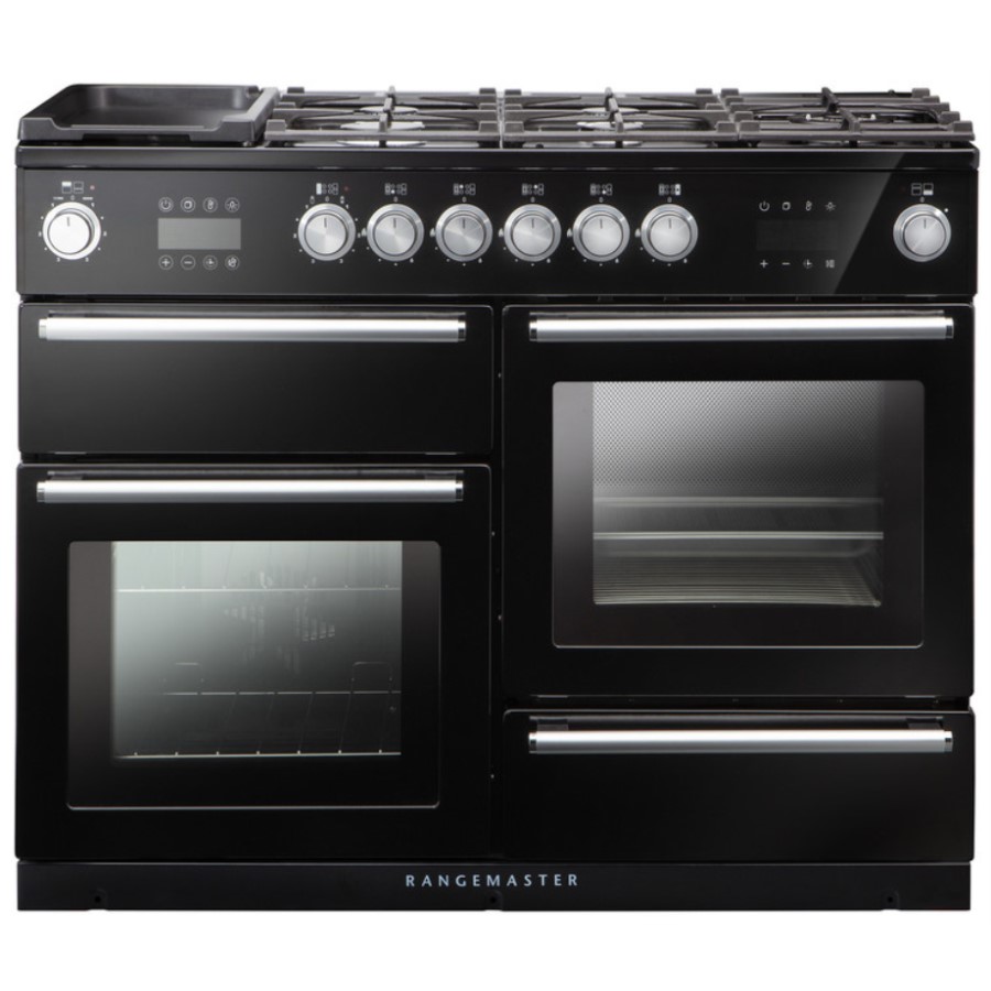 product image RangeM Nexus Steam Oven 110 DF Black H 90.5 / 93.0 cm x W 109.2 cm x D 60.4 cm
