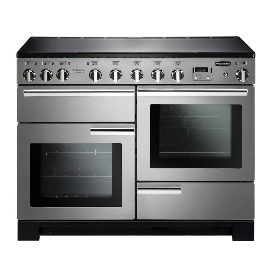 product image RangeM Professional DL 110 IND. St/Steel H 90.5/93.0cm x D 64.5cm x W 110cm