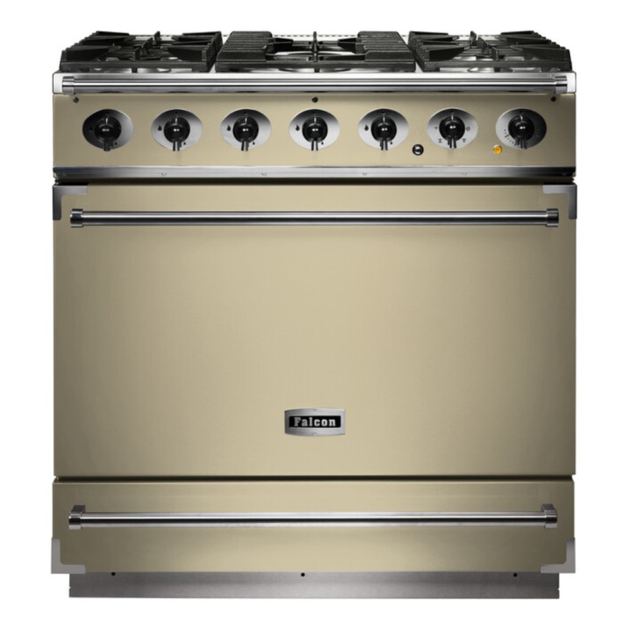 product image Falcon 900S DF Cream Chrome EU 87400 H 201.50 cm x W 59.70 cm x D 67.50 cm