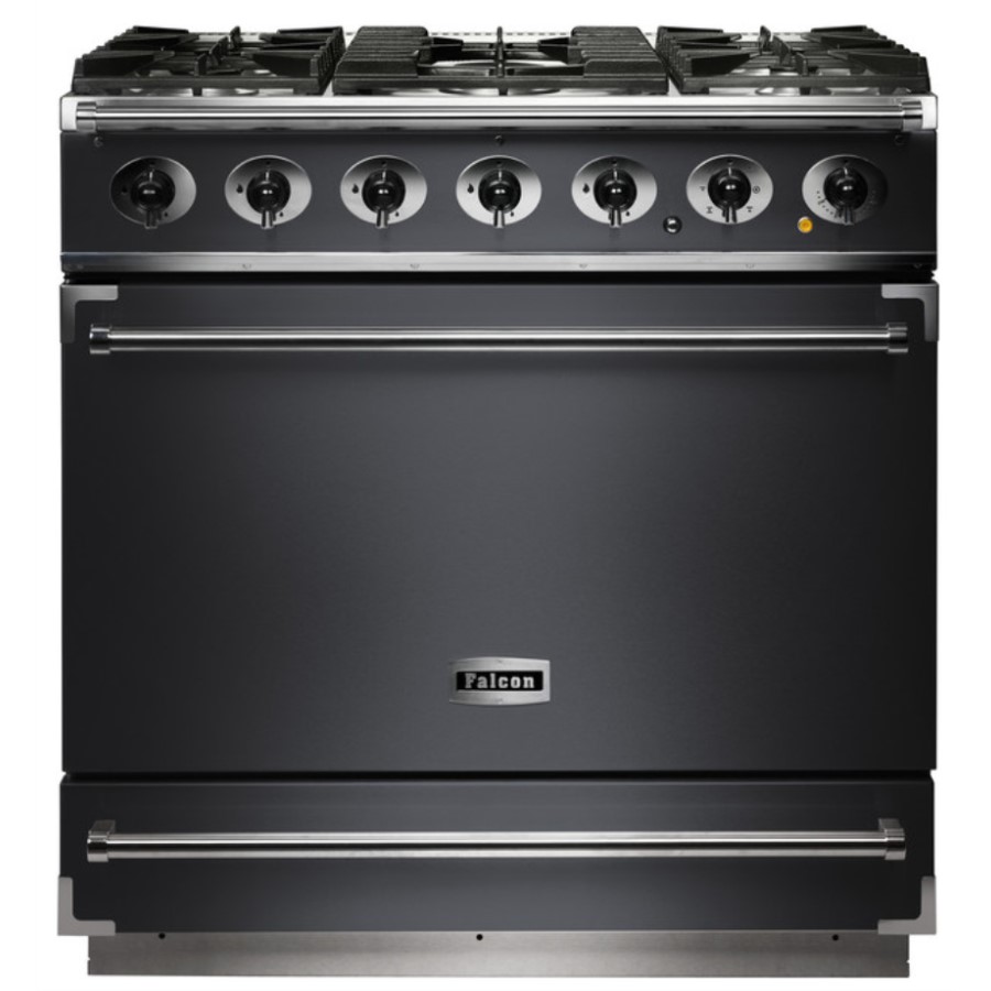 product image Falcon 900S DF Slate Nickel EU 102150 H 91.2 / 93.7 cm x W 90.0 cm x D 60.0 cm