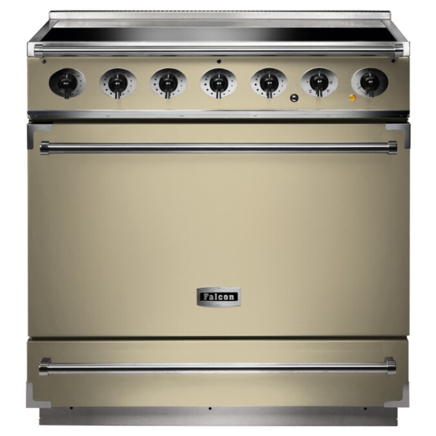 product image Falcon 900S IND. Cream Chrome EU 90020 H 91.2 / 93.7 cm x W 90.0 cm x D 60.0 cm