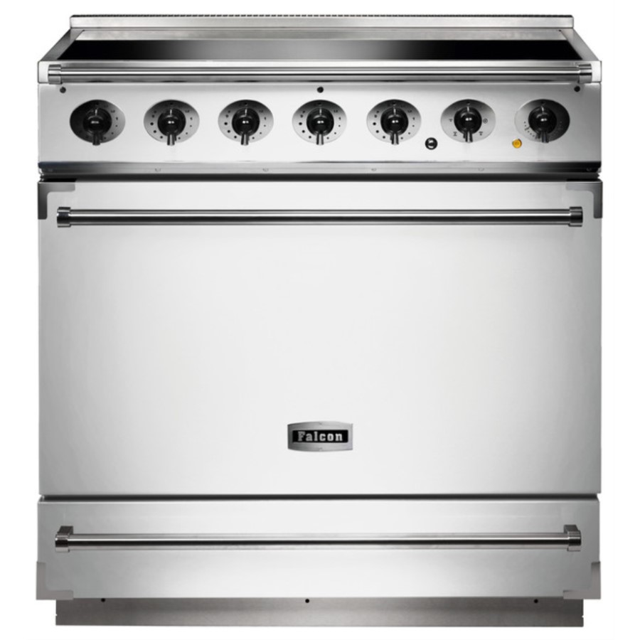 product image Falcon 900S IND. White Nickel EU 90060 H 91.2 / 93.7 cm x W 90.0 cm x D 60.0 cm