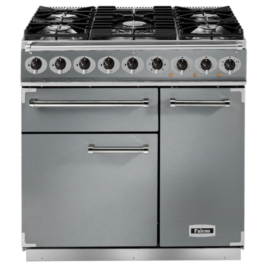 product image Falcon 900 DX DF St/St Chrome EU 79240 H 91.20 / 93.70 cm x W 90.00 cm x D 60.00 cm