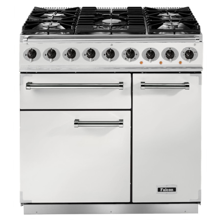 product image Falcon 900 DX DF White Nickel EU 82400 H 91.2 / 93.7 cm x W 90.0 cm x D 60.0 cm