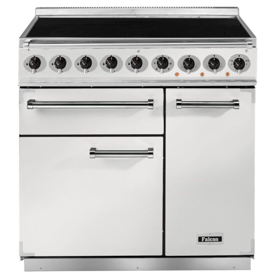 product image Falcon 900 DX IND. White Nickel EU 82430 H 91.2 / 93.7 cm x W  90.0 cm x D 60.0 cm