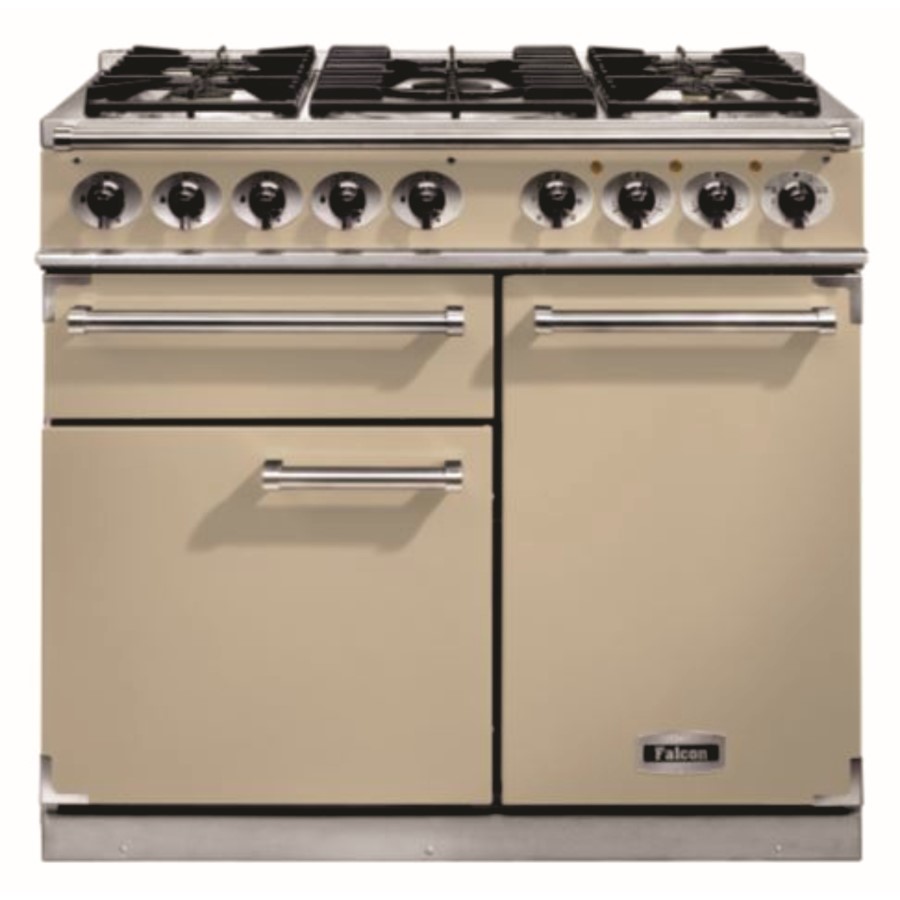 product image Falcon 1000 DX DF Cream Chrome EU 98680 H 93.70 cm x W 99.00 cm x D 66.00 cm