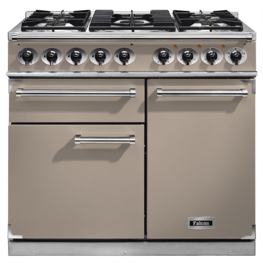 product image Falcon 1000 DX DF Fawn Nickel EU 115390 H 91.20 / 93.70 cm x W 99.00 cm x D 60.00 cm