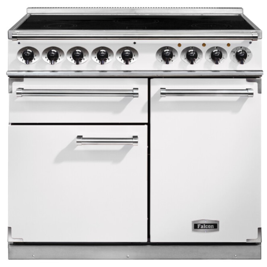 product image Falcon 1000 DX IND. White Nickel EU 1001 H 91.2 / 93.7 cm x W 99.0 cm x D 60.0 cm