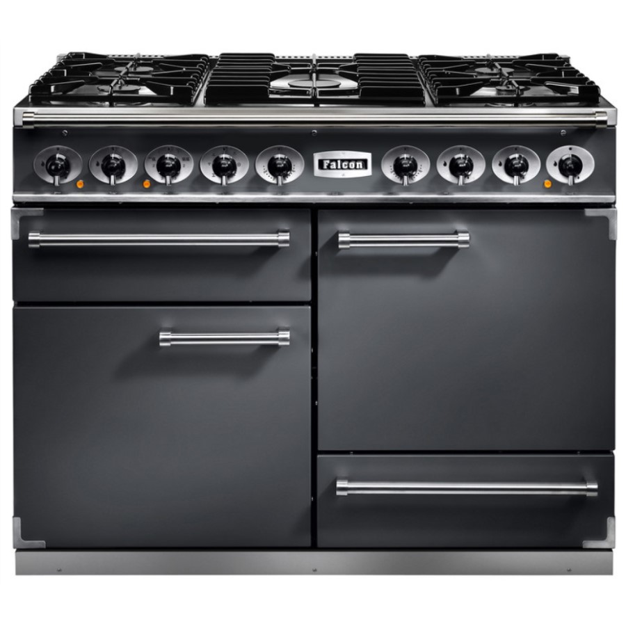 product image Falcon 1092 DX DF Clate Nickel EU 102250 H 91.2 / 93.7 cm x W 109.2 cm x D 60.0 cm