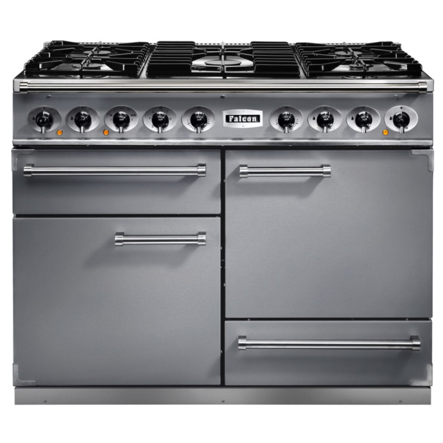 product image Falcon 1092 DX DF St/St Chrome EU 76970 H 91.2 / 93.7 cm x W 109.2 cm x D 60.0 cm