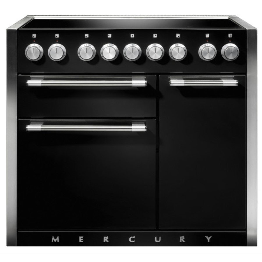 product image RangeM Mercury 1000 IND. Matt Black EU W 99.00 cm x D 70.00 cm