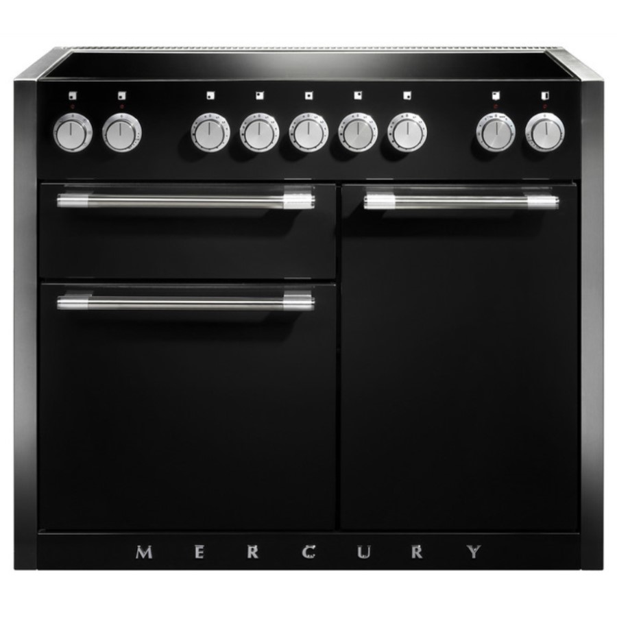 product image RangeM Mercury 1082 IND. Glosss Black EU W 108.20 cm x D 70.00 cm