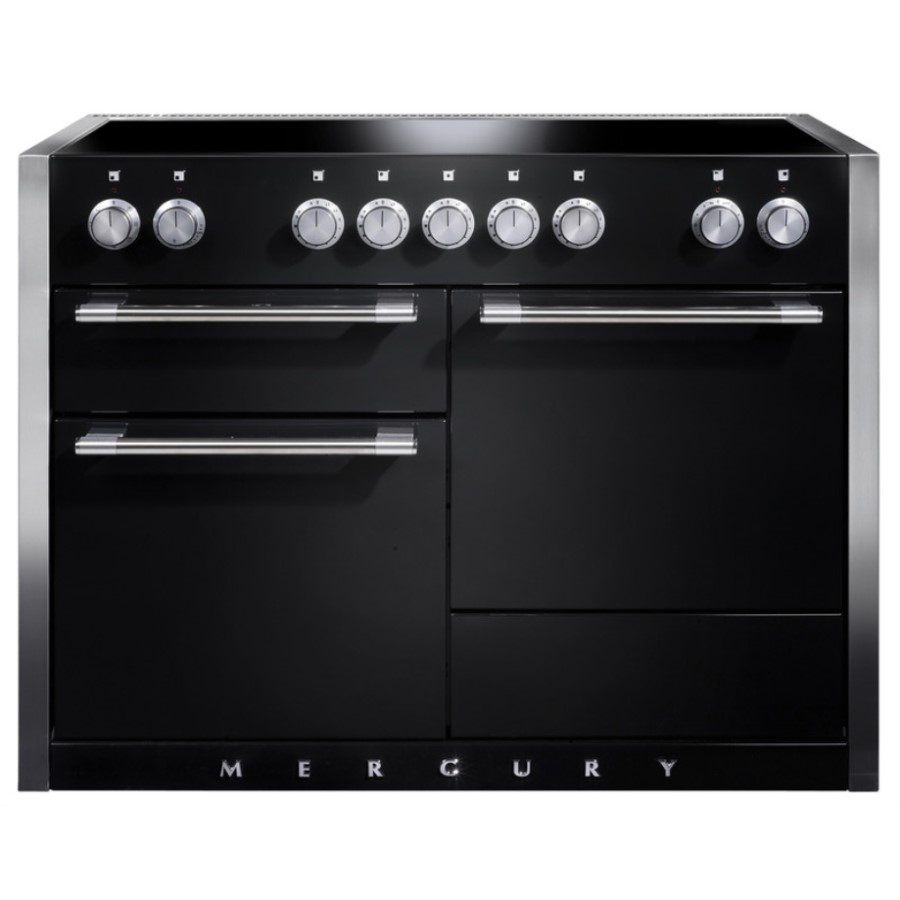 product image RangeM Mercury 1200 IND. Glosss Black EU W 119.00 cm x D 70.00 cm