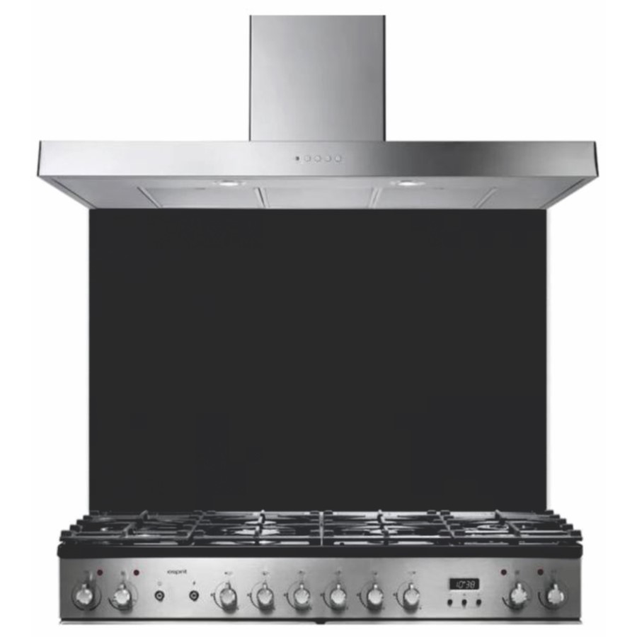 product image RangeM Universal 110CM Splashback Blk H 76.10 cm x W 111.00 cm