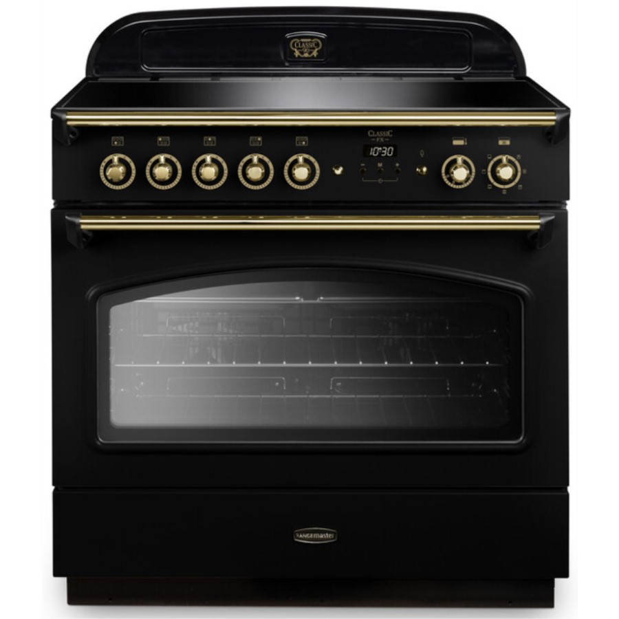 product image RangeM Class FX 90 Ind. Black/BRS GB/IE H 90.5/93.0 cm x W 90.0 cm x D 60.7 cm