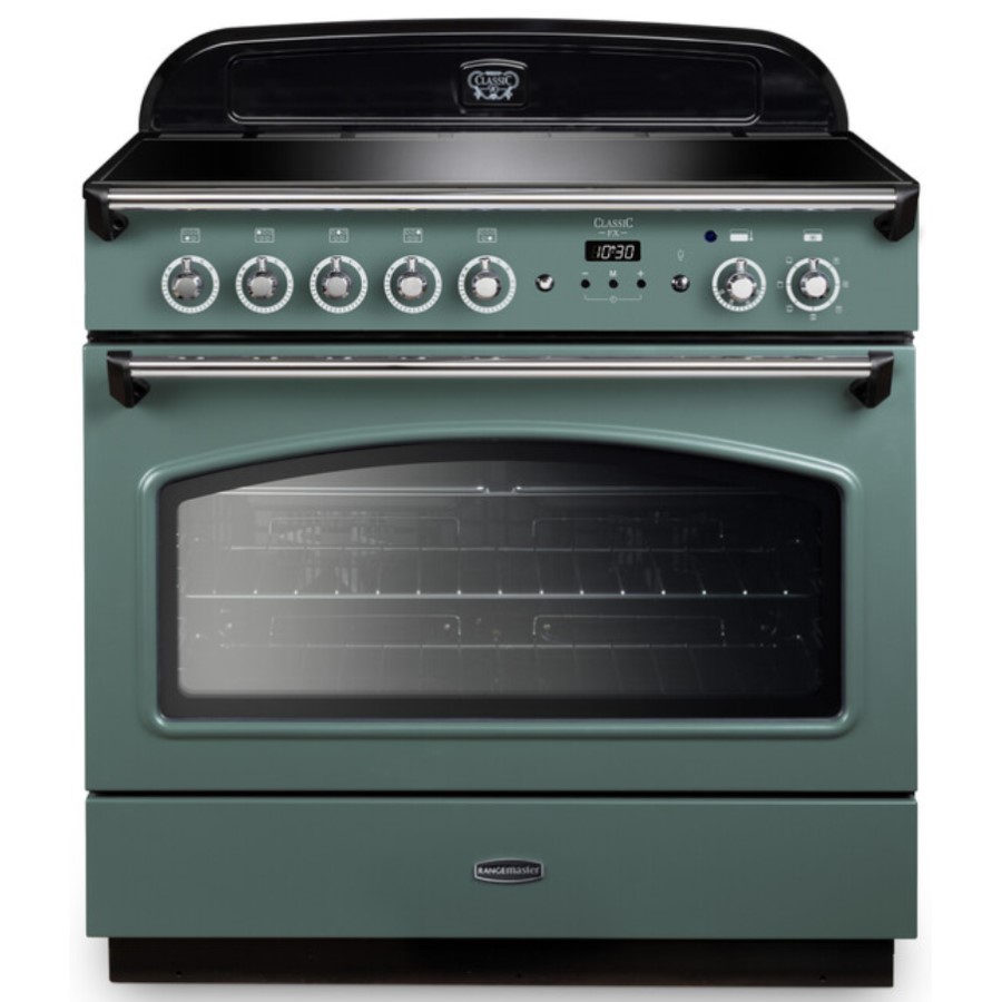 product image RangeM Class FX 90 Ind Minrl Grn/CHR GB/ H 90.5/93.0 cm x W 90.0 cm x D 60.7 cm