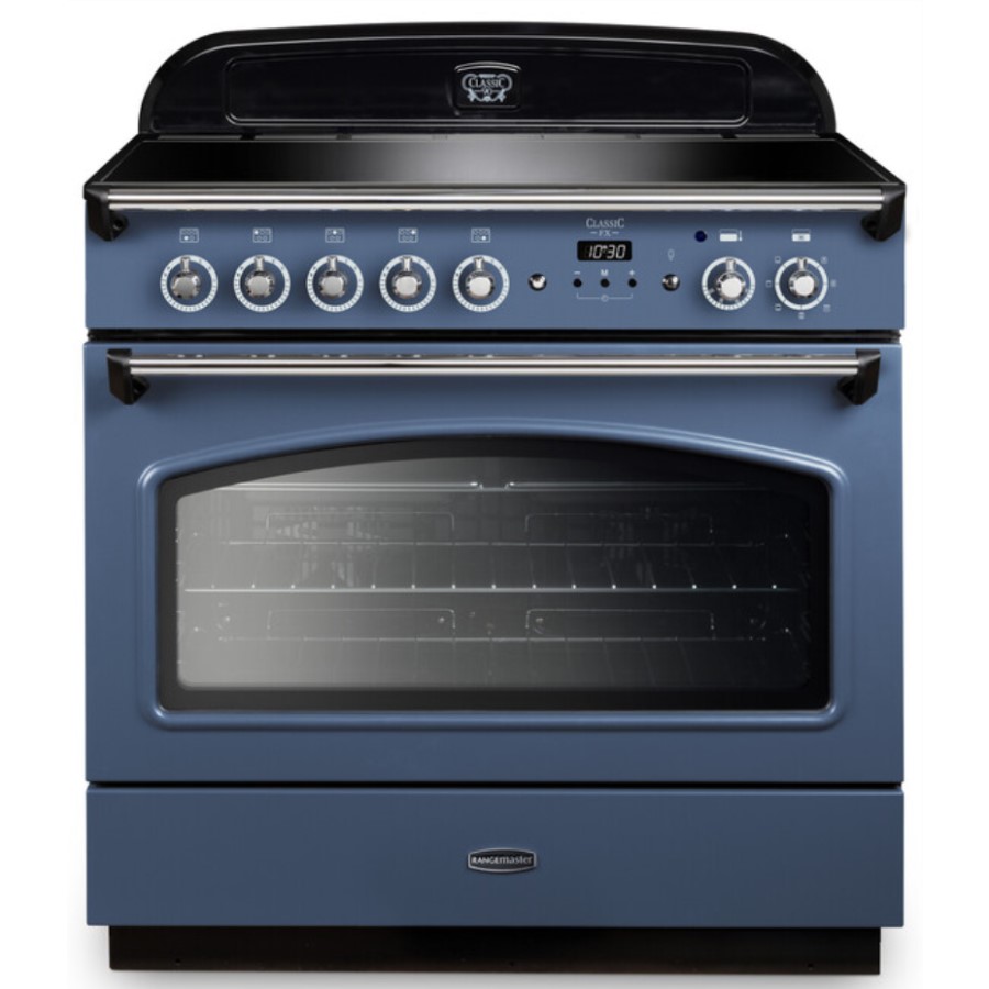 product image RangeM Class FX 90 Ind Stone Blue/CHR GB H 90.0 cm x W 90.0 cm x D 60.7 cm