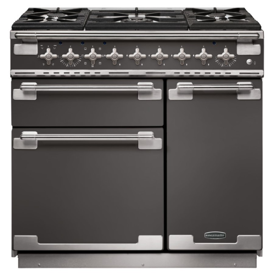 product image RangeM Elise 90 DF Slate H 91.0 / 93.5 cm x W 90.0 cm x D 59.8 cm