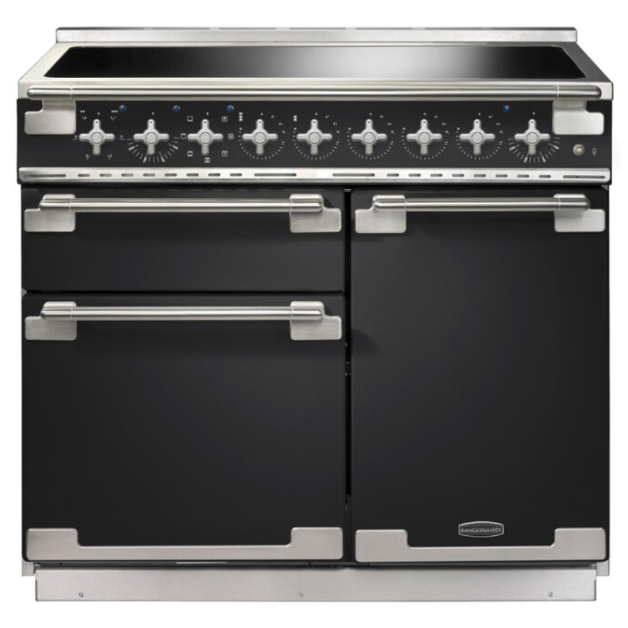 product image RangeM Elise 100 IND. Charcoal Black H 91.0 / 93.5 cm x W 99.40 cm x D 60.00 cm