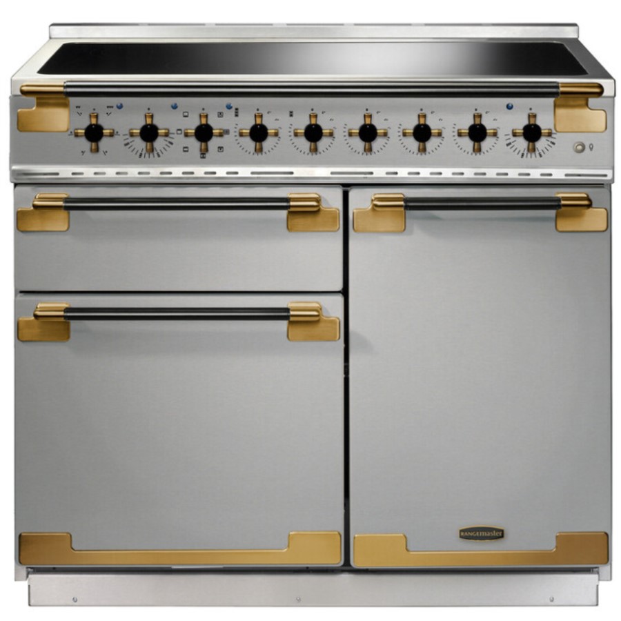 product image RangeM Elise 100 IND. St/St Blk Antique H 91.0 / 93.5 cm x W 99.4 cm x D 60.0 cm