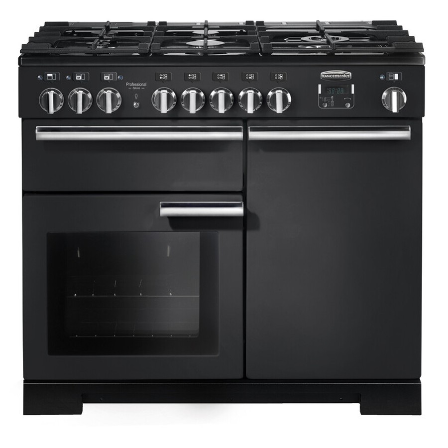 product image RangeM Professional DL 100 DF Charcoal B H 90.5/93.0cm x D 64.5cm x W 99.4cm