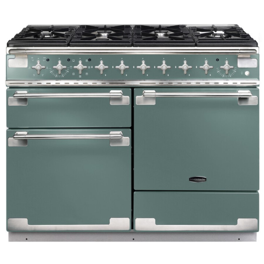 product image RangeM Elise 110 DF Mineral Green H 91.0 / 93.5 cm x W 99.4 cm x D 60.0 cm