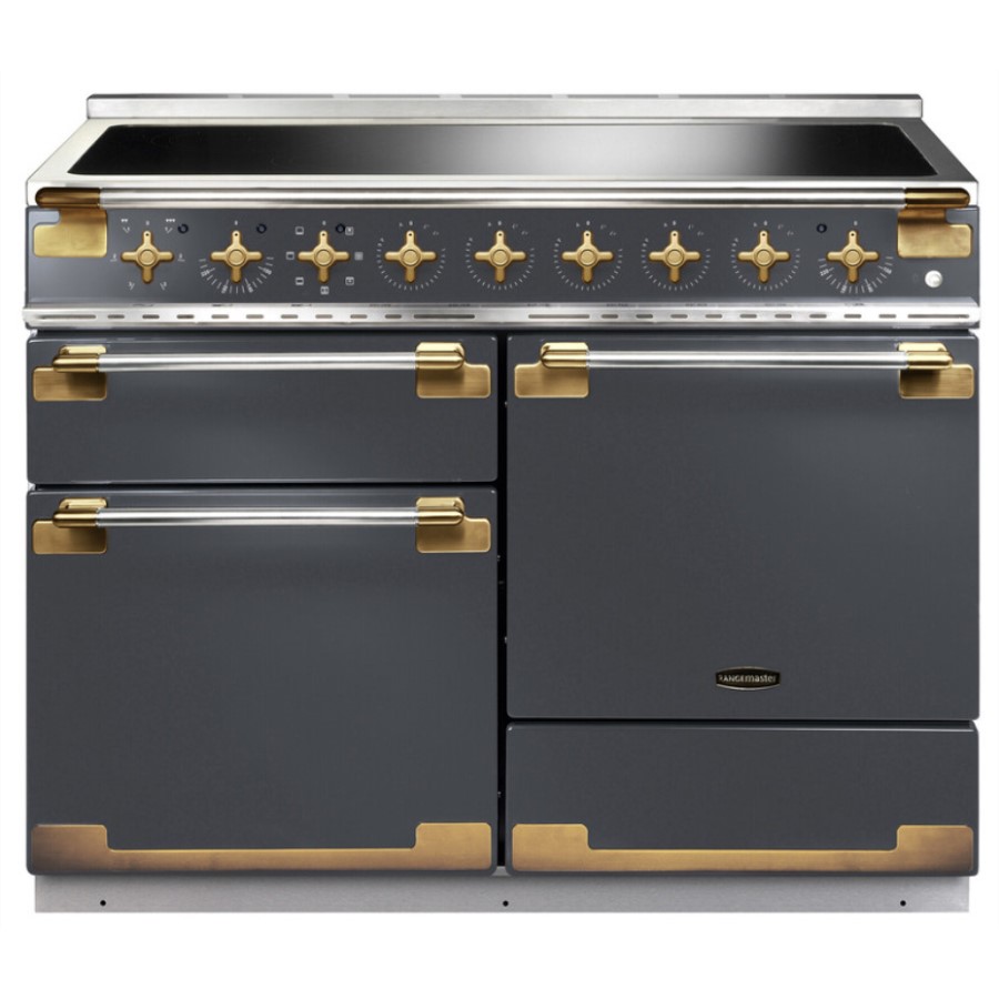 product image RangeM Elise 110 IND. Slate Antique Bras H 91.0 / 93.5 cm x W 109.2 cm x D 59.8 cm