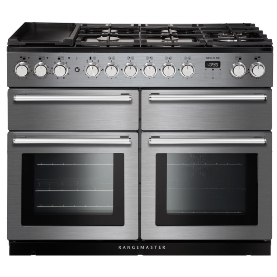 product image RangeM Nexus SE 110 DF Stainless Steel H 90.5 / 93.0 cm x W 109.2 cm x D 60.4 cm