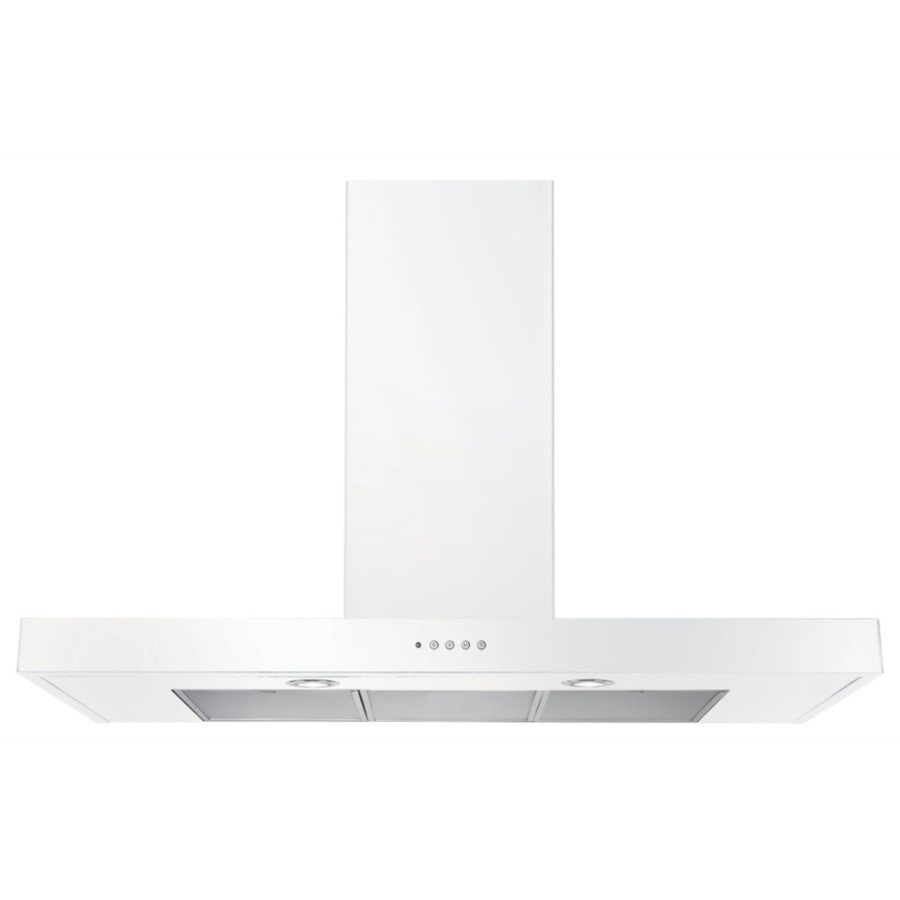 product image RangeM 90CM Flat Hood White H: 80.0 / 100.0 W: 89.8 cm D: 47.0 cm