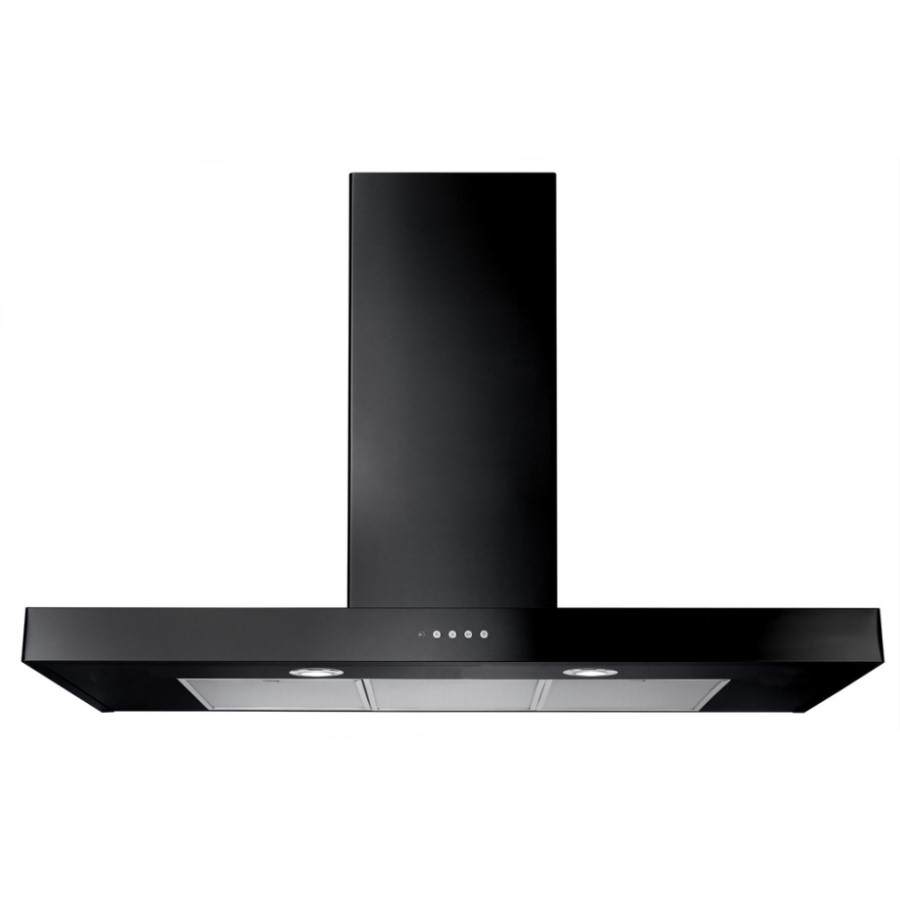 product image RangeM 100CM Flat Hood Black H 74.50 / 95.50 cm x W 99.80 cm