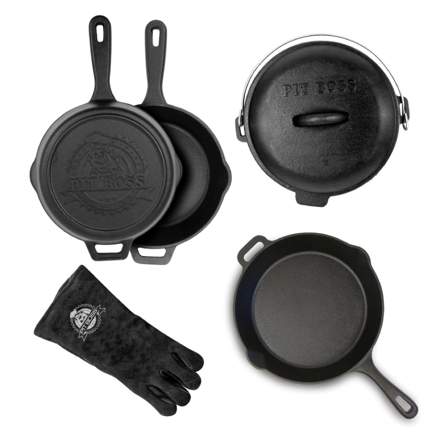 product image Pit Boss 6-Piece Cast Iron Starter Kit 
