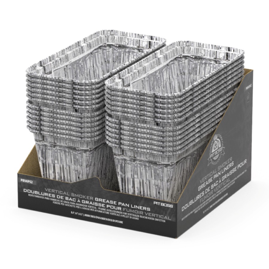 product image Pit Boss Foil Tray Liner (6-Pack) Compatible with Pro 4 Vertical