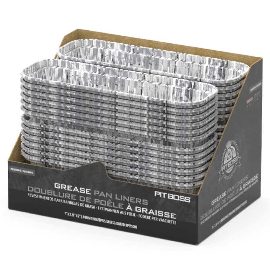 product image Pit Boss Foil Tray Liner (6-Pack) Compatible with Navigator 150