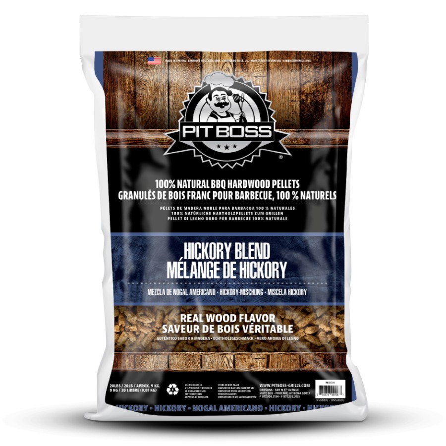 product image Pit Boss Hickory Blend (9KG) Hardwood Pellets