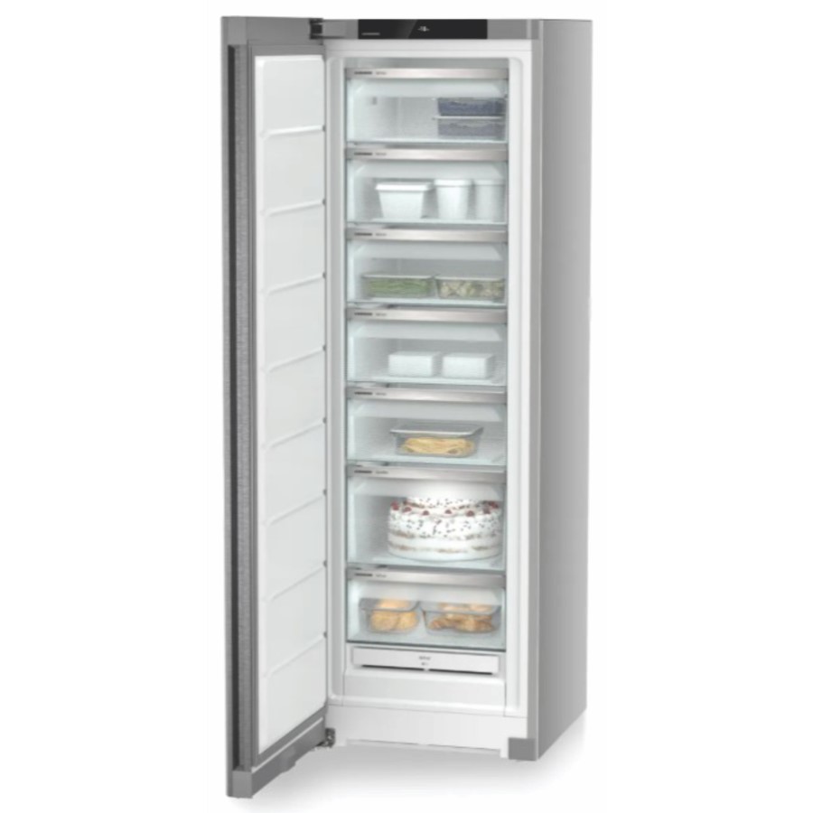 product image Liebherr Freezer No Frost S/Steel 277 L H 185.5 cm x W 59.7 cm x D 67.5  cm