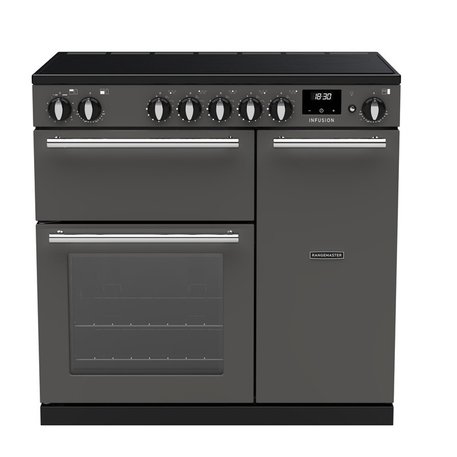 product image RangeM Infusion 90 D.Fuel Cooker Slate H 89.50cm x W 90.00cm x D 65.90cm