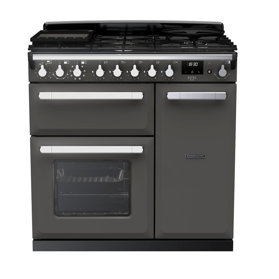 product image RangeM  Estel DLX D.Fuel  Slate 90cm H 89.5cm x W 99.4cm x D 65.4cm