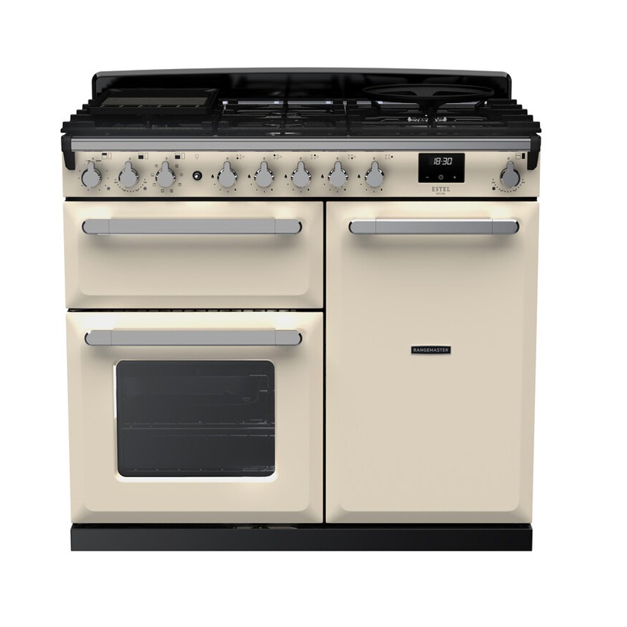 product image RangeM Estel DLX D.Fuel Pale Cream 100cm H 89.5cm x W 99.4cm x D 65.4cm