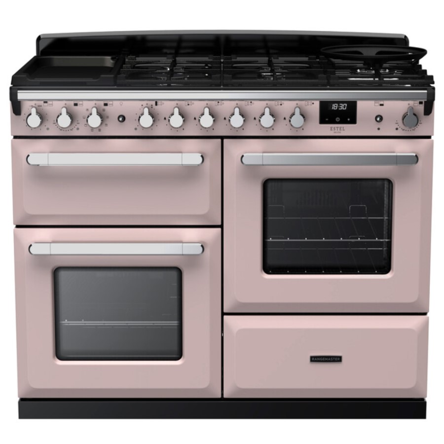 product image RangeM Estel DLX OC D.Fuel Pale Pink 110 H 89.50 cm x W 109.20 cm x D 60.40 cm