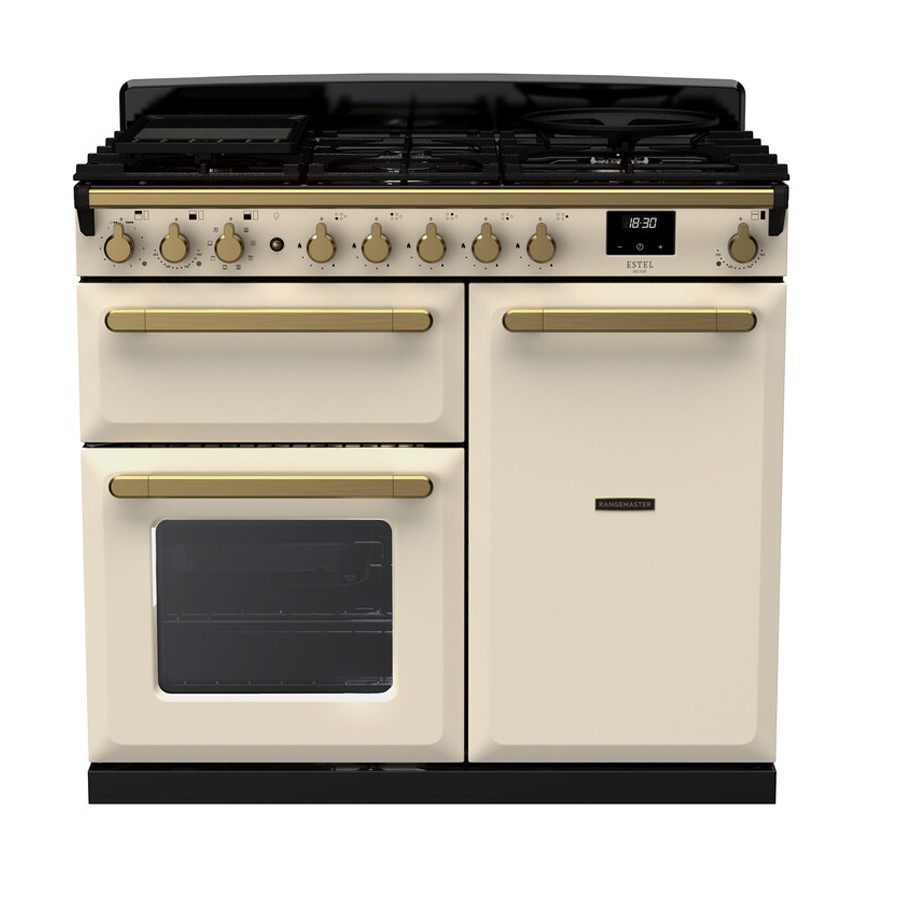 product image RangeM Estel DLX D.Fuel Pale Cream 100cm H 89.5cm x W 99.4cm x D 65.4cm