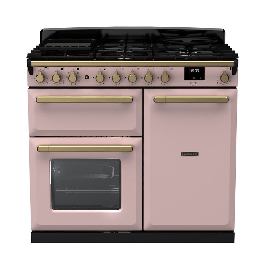 product image RangeM Estel DLX D.Fuel Pale Pink 100cm H 89.5cm x W 99.4cm x D 65.4cm