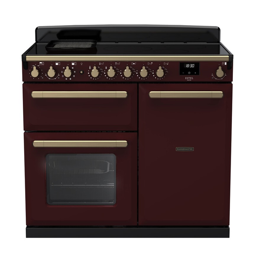 product image RangeM  Estel DLX Ind. Bordeaux 100cm H 89.5cm x W 99.4cm x D 65.4cm