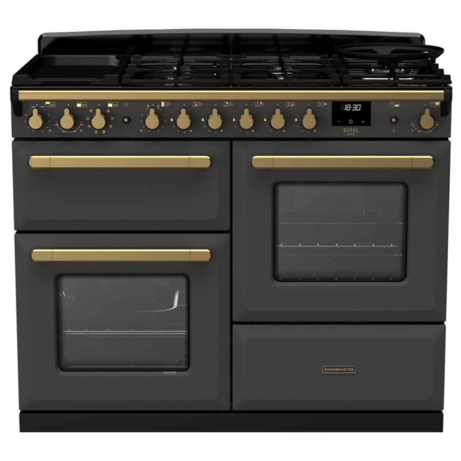 product image RangeM Estel DLX OC D.Fuel Slate 110cm H 89.50 cm x W 109.20 cm x D 60.40 cm