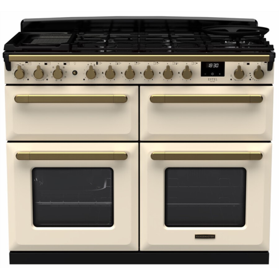 product image RangeM Estel DLX OC D.Fuel Pale Crm 110 H 89.50 cm x W 109.20cm x D 60.40 cm