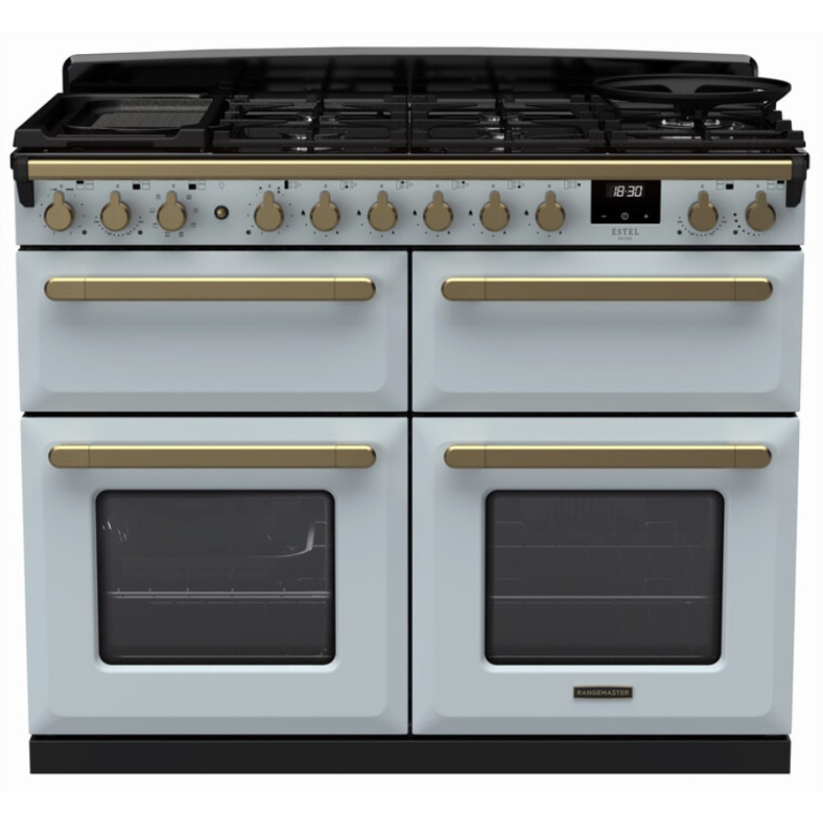 product image RangeM Estel DLX OC D.Fuel Msty Blue 110 H 89.50 cm x W 109.20 cm x D 60.40 cm