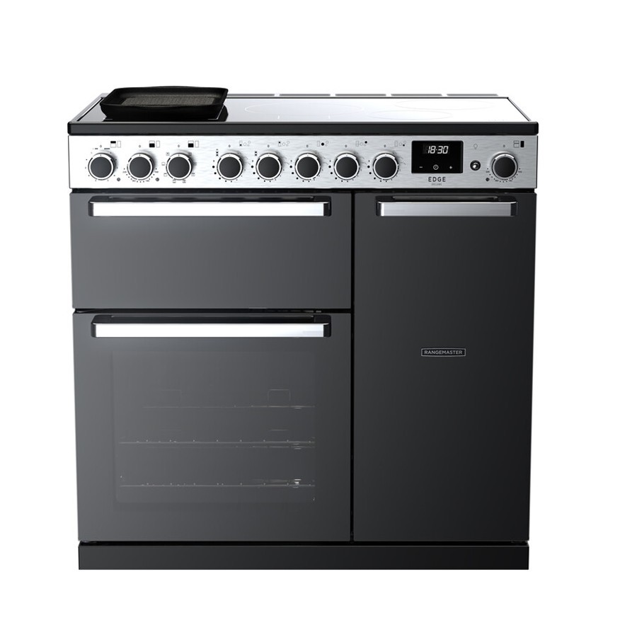 product image RangeM  EDGE DLX Ind. Blk 90cm H 89.50 / 93.50 cm x W 90.00 cm x D 60.4 cm