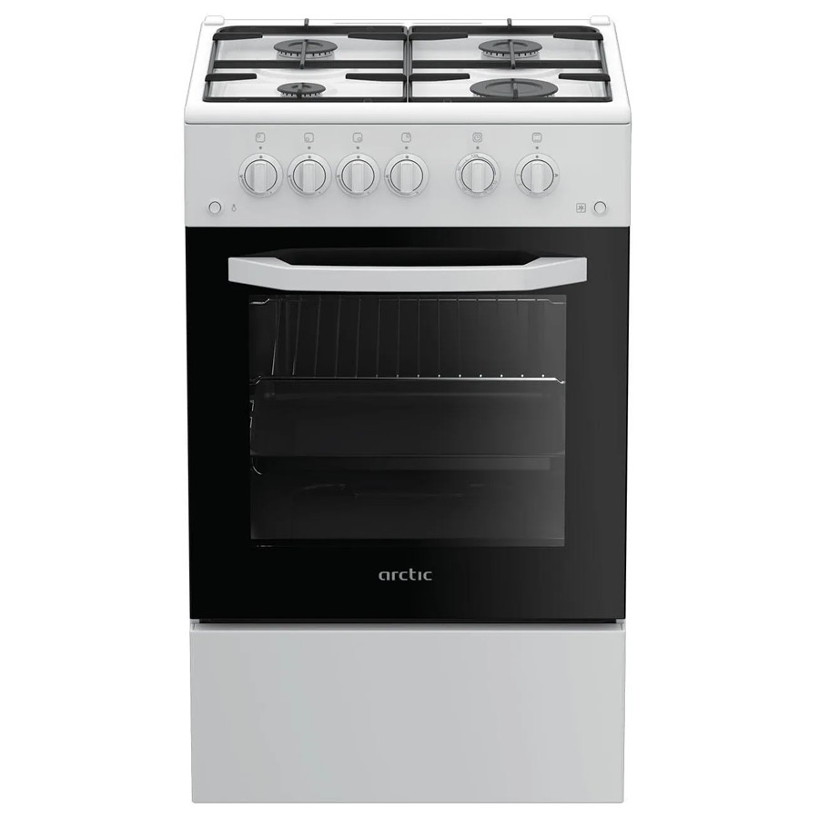 product image Arctic Cooker Gas 4 Burners White H 85cm x W 50cm x D 50cm