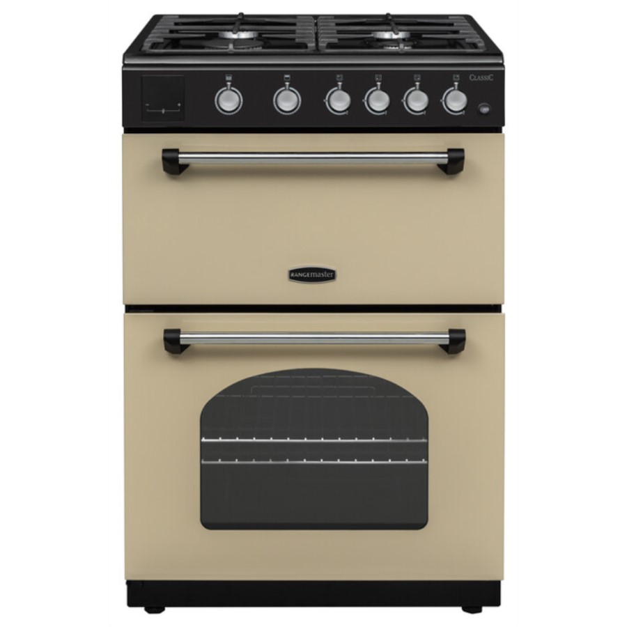 product image RangeM Class Cooker All Gas Cream/Chrome W: 59.8 cm - D: 59.8 cm - H: 89.5cm