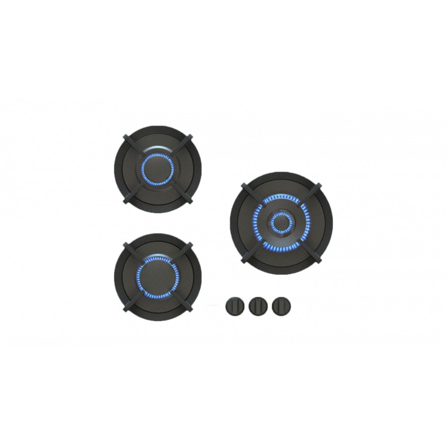 product image Pitt Gas Cooktop H 8.9cm x D 50.3cm x W 53.3cm